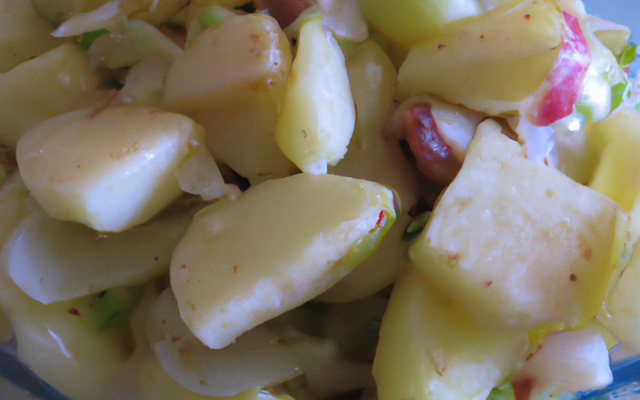 Salade de pommes de terre au lard