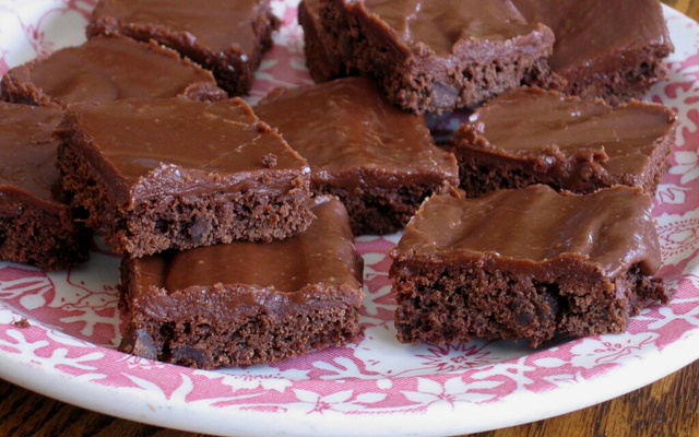 Brownies sans fruits à coque