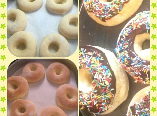 Donuts au chocolat selon mamie