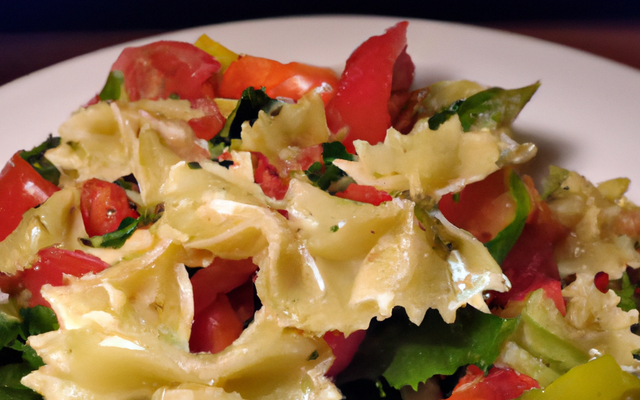 Salade de Farfalle 'alla zingara'