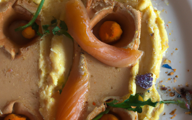 Mousse à la truite fumé