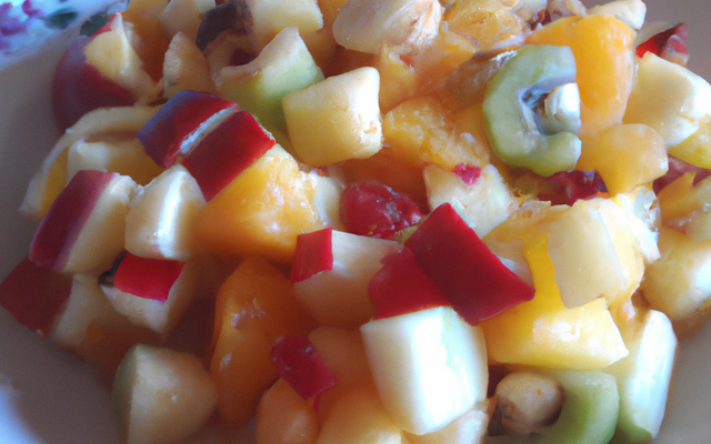 Salade de fruits sans sucres ajoutés