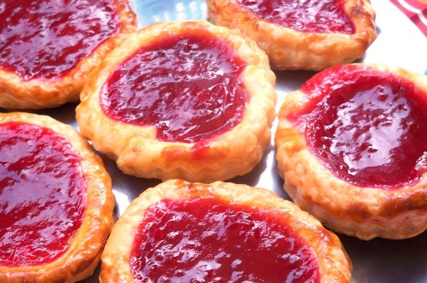 Tartelette à la gelée de groseille