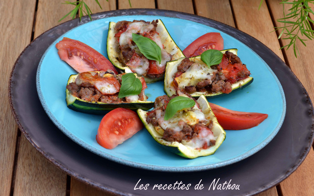 Courgettes gratinées à l'italienne