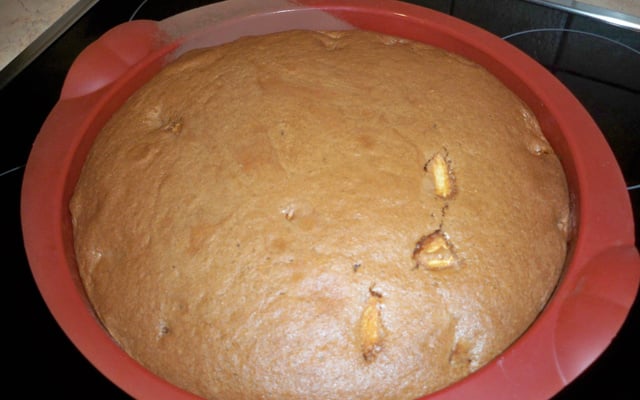 Gâteaux Moelleux chocolat, pommes et amandes
