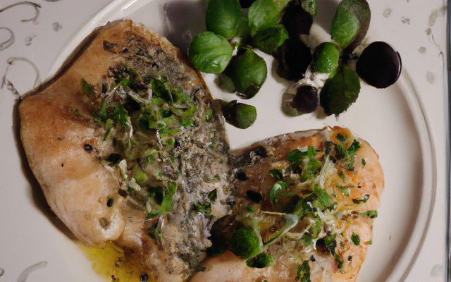 Escalope de truite au cresson de l'essonne