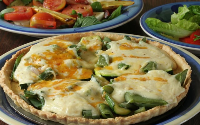 Tarte aux courgettes