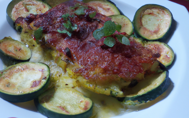 Gratin de courgette revisité