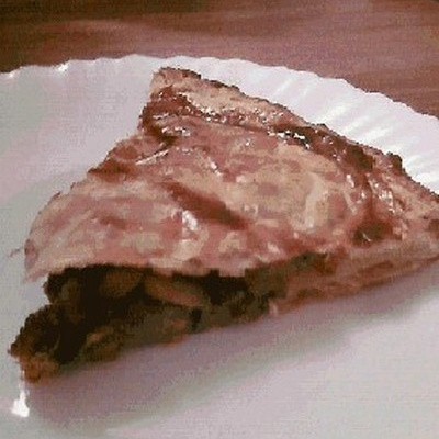 Tourte aux cèpes et canard aux navets