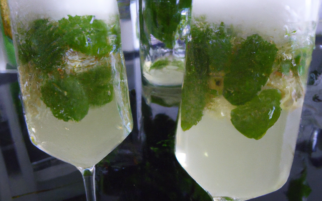 Mojito champagne