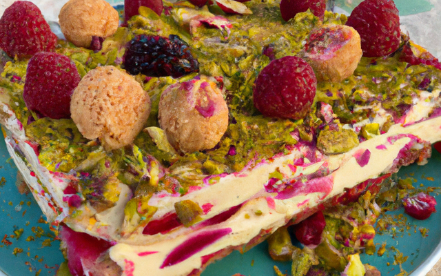 Tiramisu framboises et pistaches