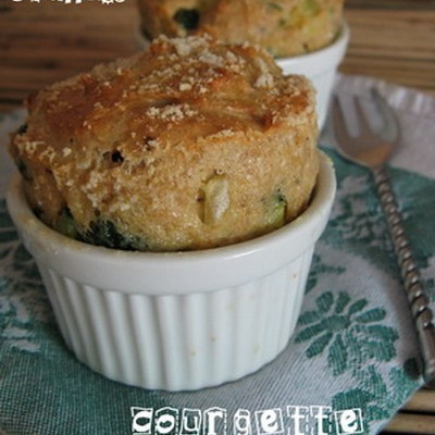 Soufflés de courgette au parmesan maison