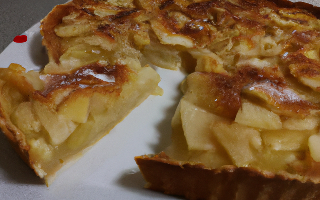 Tarte aux pommes Granny enrichie au Philadelphia