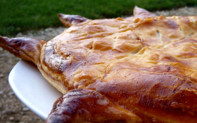 Galette soleil ananas, coco et carambar