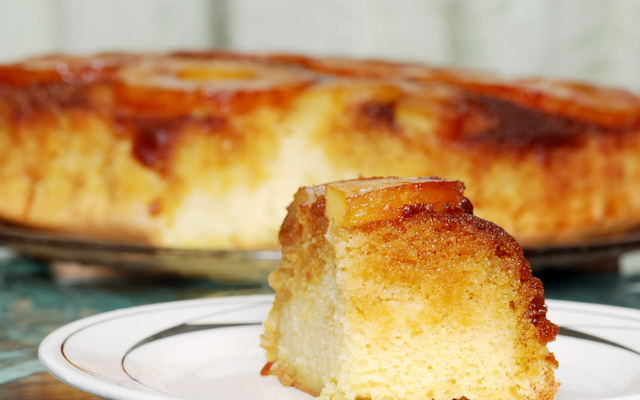 Gâteau renversé ananas/kiwi
