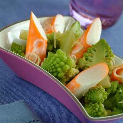 Duo Surimi et Chou Romanesco