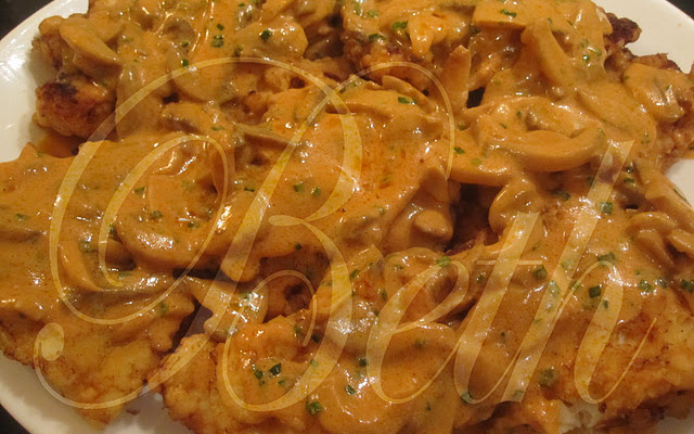 Filets de cabillaud aux Champignons