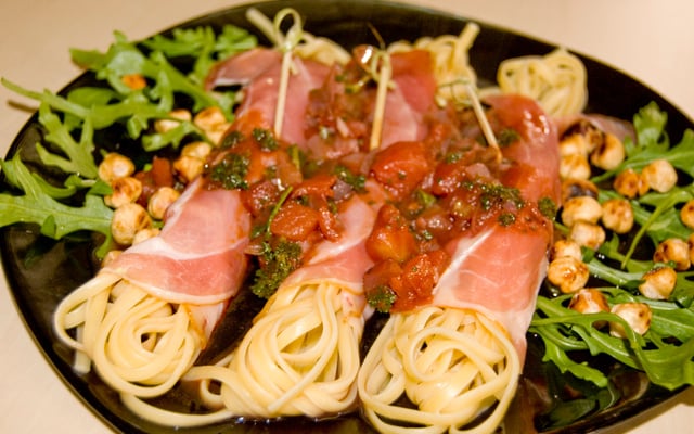Rouleaux de linguines à l'ardennaise