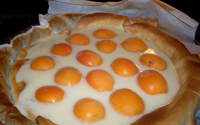 Tarte à l'abricot