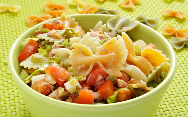 Salade de pâtes au Caprice des Dieux