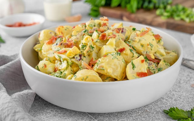 Salade de pomme de terre traditionnelle