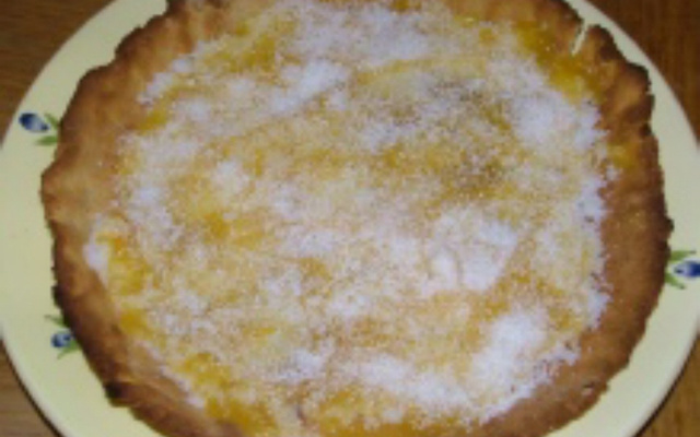 Tarte abricots coco