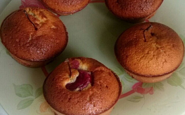 Mini-moelleux à la cerise