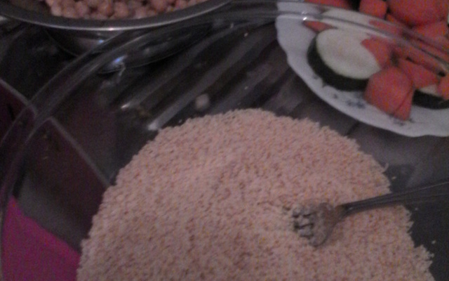 Couscous à l'algérienne