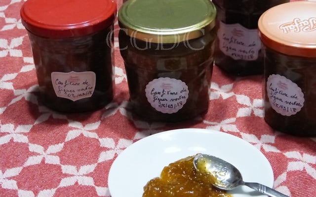 Confiture de figues vertes