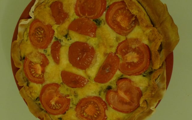 Tarte fondante aux blettes