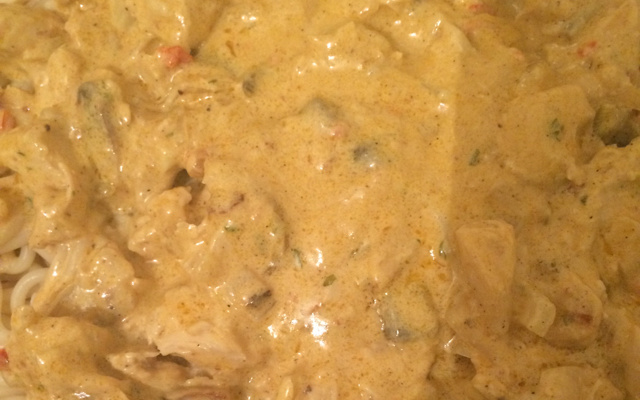 Blanc de poulet à la crème de moutarde