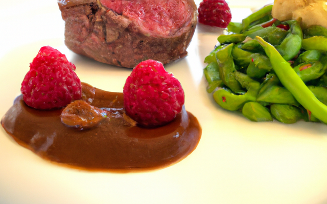 Bœuf à la framboisette