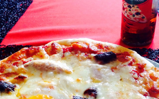 Pizza au poulet classique