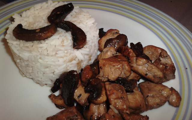 Poulet sauce teriyaki