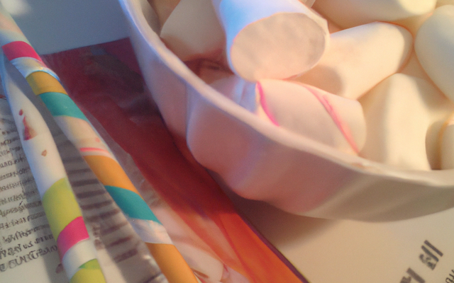 Sucette de marshmallows