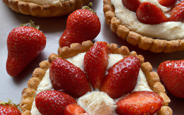 Tartelettes aux fraises mascarpone