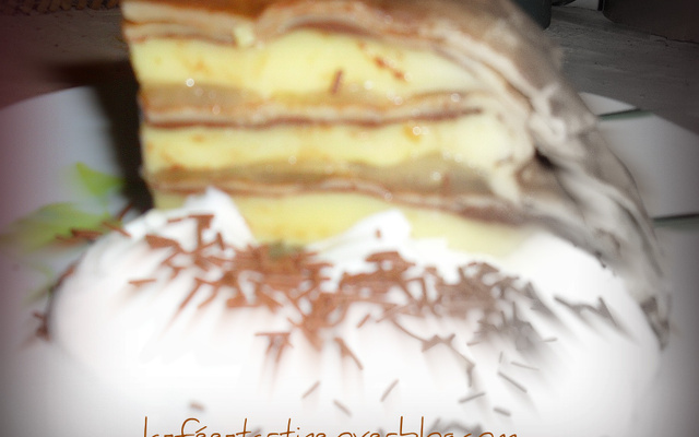 Gâteau de crêpes maison