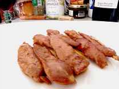 Aiguillettes de canard au miel et au citron