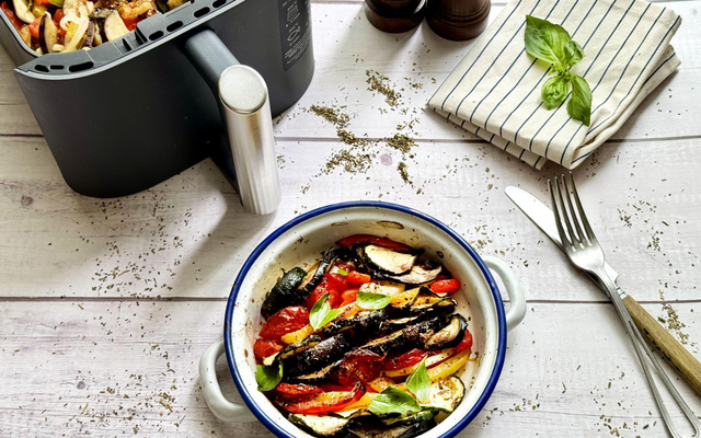 Ratatouille au Air Fryer