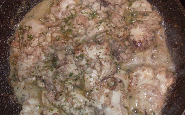 Cervelle de veau pôelé
