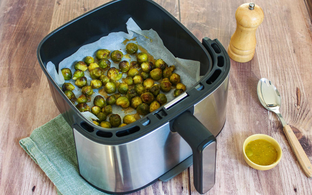 Choux de Bruxelles rôtis au Air Fryer
