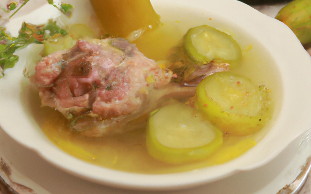 Compote de lapin au concombre