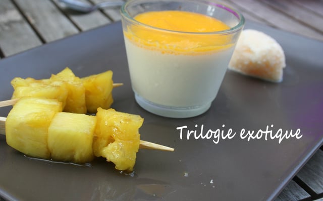 Trilogie aux fruits exotiques