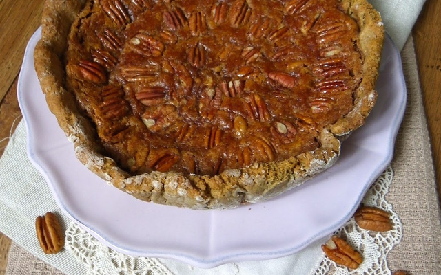 Pecan pie végétalienne