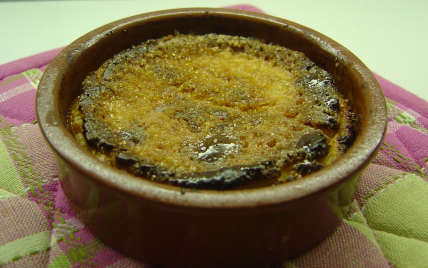 Crème brûlée au foie gras