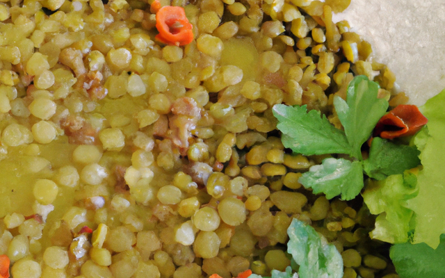 Lentilles Vertes du Puy façon Thaï