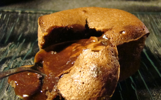 Cœur coulant rocher praliné