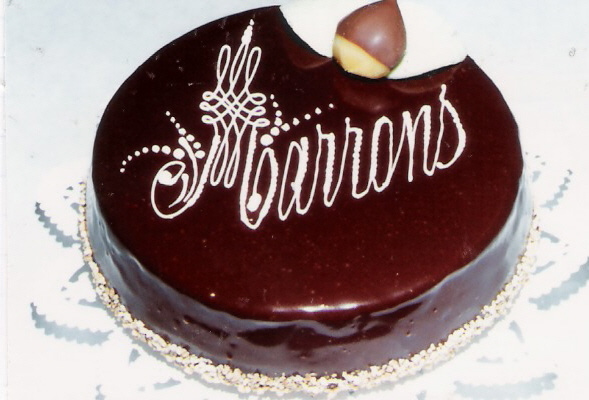 Entremets aux marrons maison