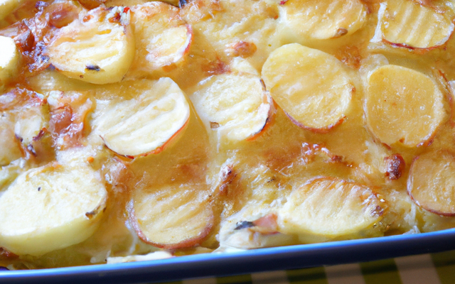 Gratin lyonnais de pommes de terre