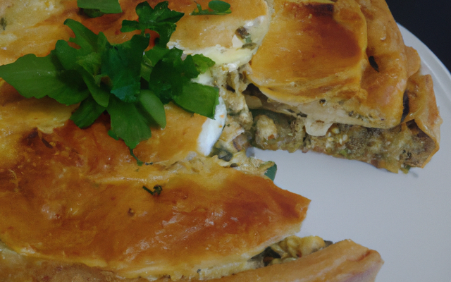 Tourte au poulet simple